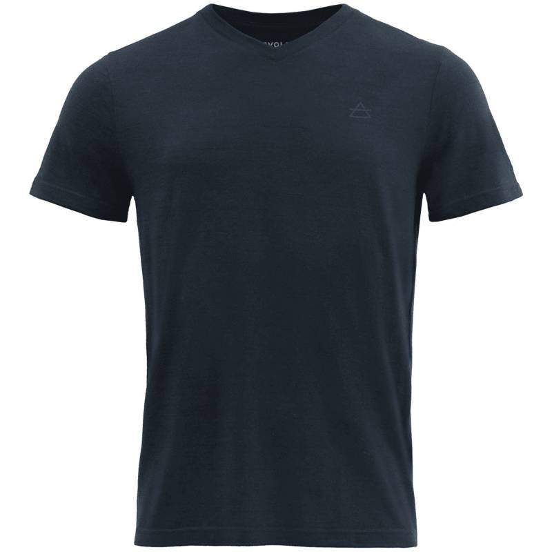 Hareid Merino 200 V-Neck Multicolor - Gr. - L von Devold of Norway