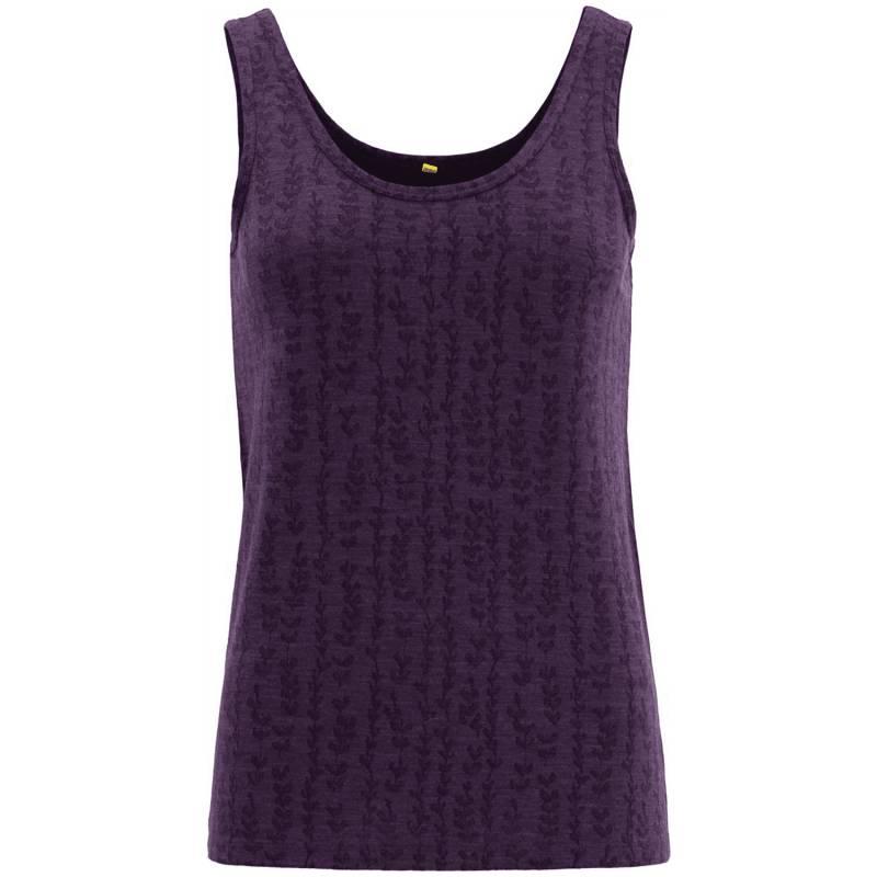 Humla Merino 170 Singlet Lila - Gr. - M von Devold of Norway