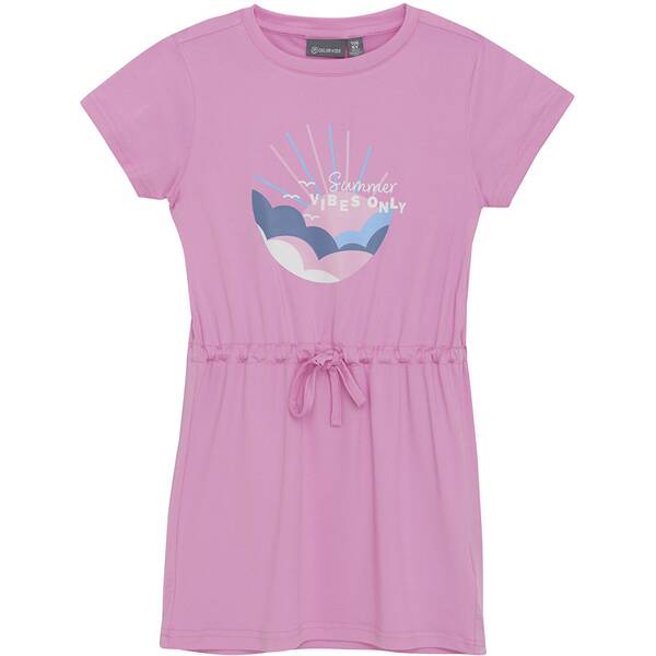 DEVOLD Color Kids Kinder Kleider DRESS PRINT - S/S BASE LAYER von Devold