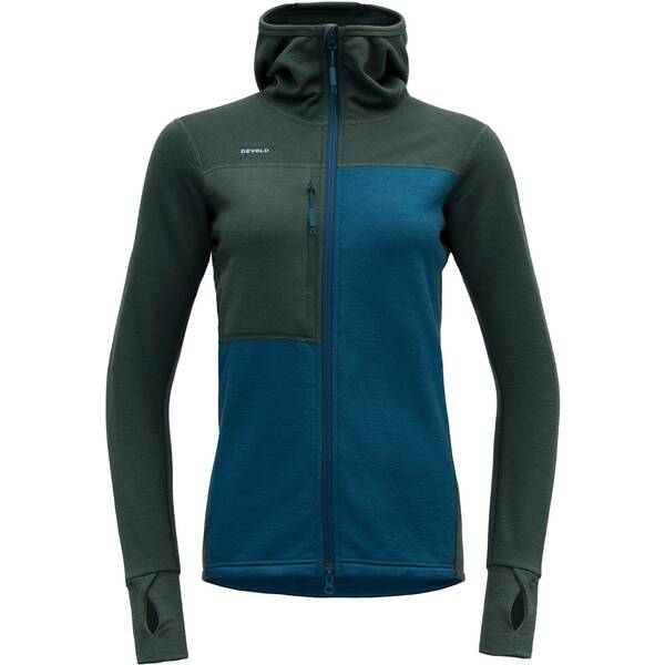 DEVOLD Damen Unterjacke NIBBA HIKING WOMAN JACKET W/HOOD von Devold