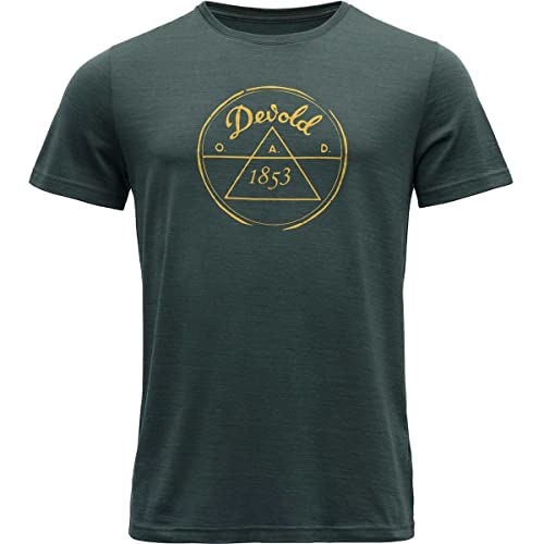 Devold Herren 1853 T-Shirt, einfarbig, XL von Devold