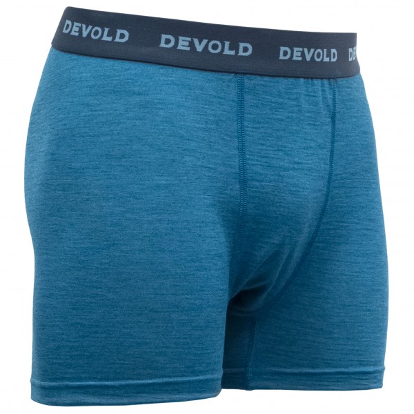 Devold - Breeze Boxer - Merinounterwäsche Gr M blau von Devold