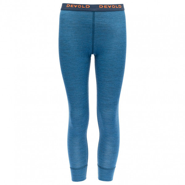 Devold - Breeze Kid Long Johns - Merinounterwäsche Gr 4 Years blau von Devold