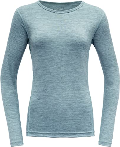 Devold Breeze Langarm Shirt Damen blau von Devold