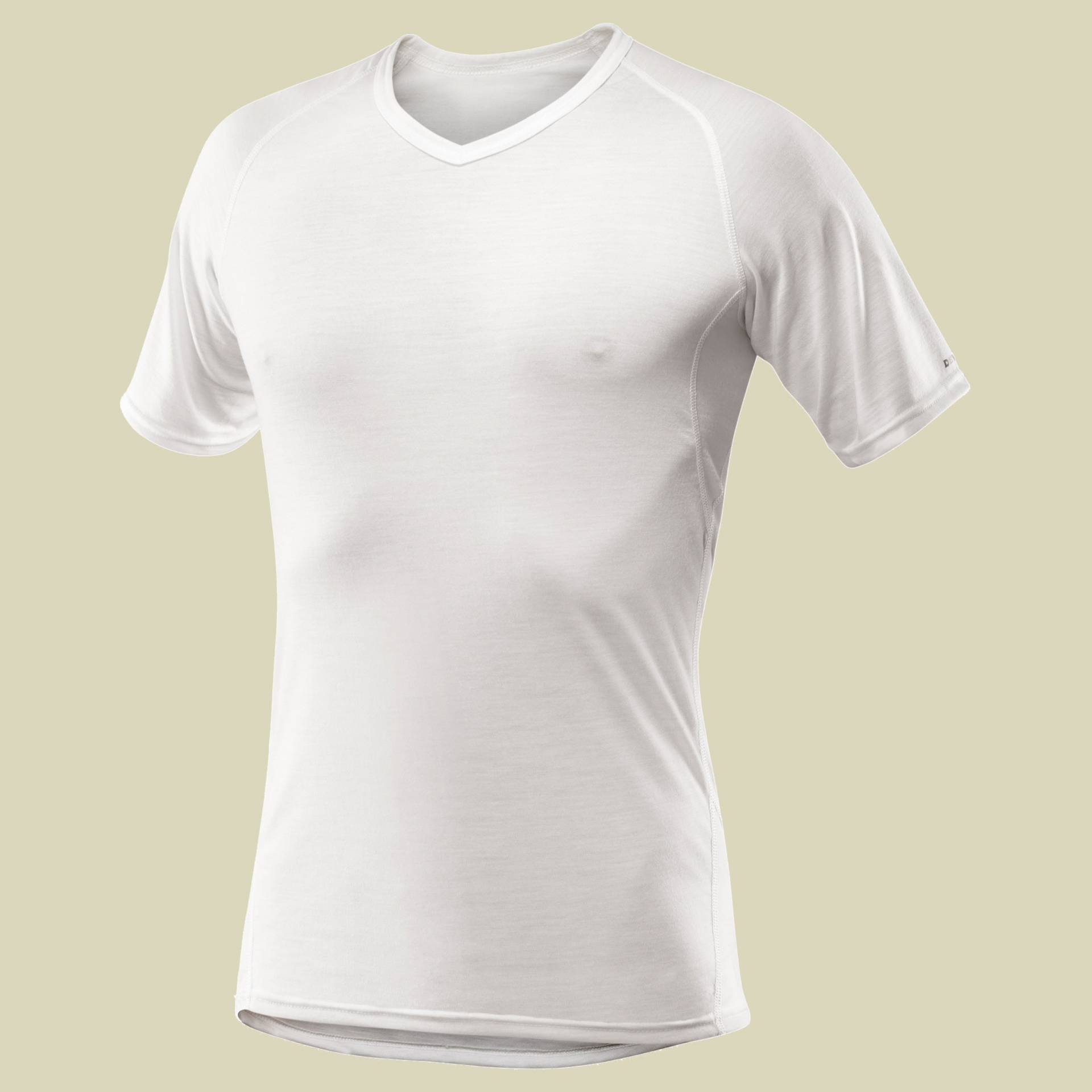 Breeze Merino 150 T-Shirt V-Neck Men Größe S Farbe offwhite von Devold