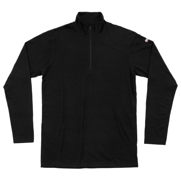 Devold - Breeze Plus Merino 200 Zip Neck - Merinounterwäsche Gr L schwarz von Devold