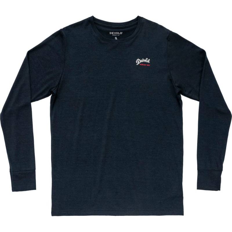 Devold Classic Script Herren Langarmshirt ink XL von Devold