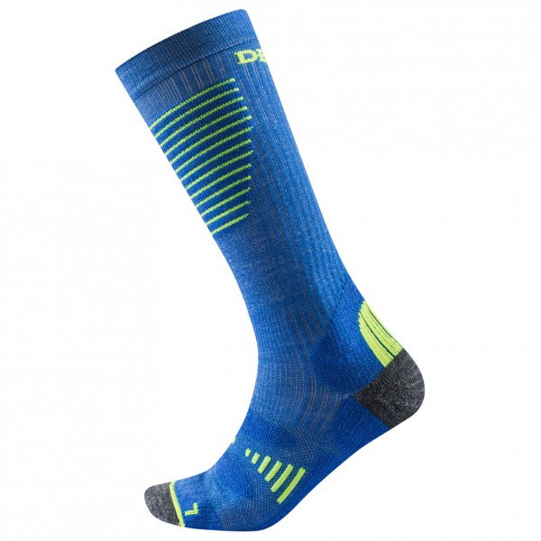 Devold - Cross Country Kid Sock - Skisocken Gr 31-34 blau von Devold