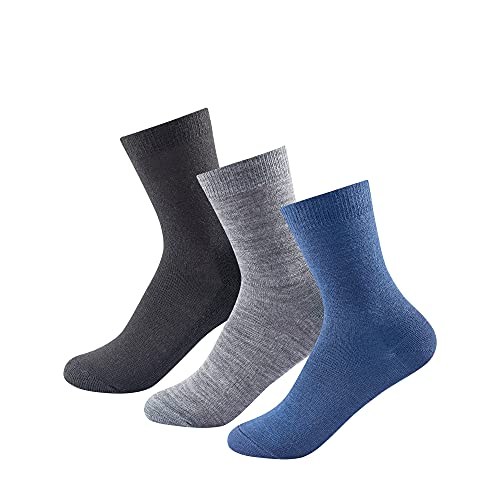 Devold Daily Light Kid Unisex Kinder Socken 3er Pack von Devold