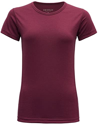 Devold Damen Breeze T-Shirt, Rote Beete, M von Devold