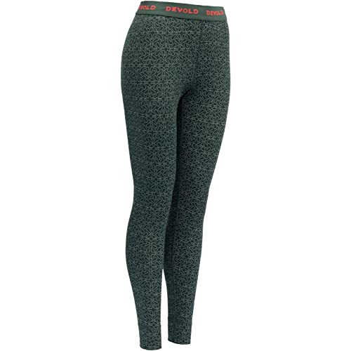 Devold Damen Duo Active Merino 210 Longs Tights, Wald, S von Devold