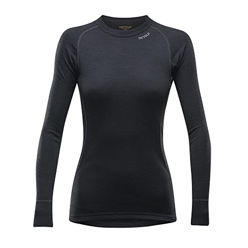 Devold Damen Duo Active Merino 210 Shirt Tshirt, schwarz, L von Devold