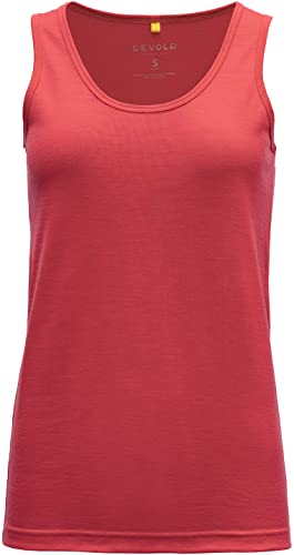 Devold Damen Eika Singlet Tank Top, Mohnblume, L von Devold