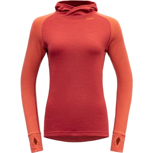 Devold Damen Expedition Merino 235 Hoodie, Beauty-Coral, S von Devold