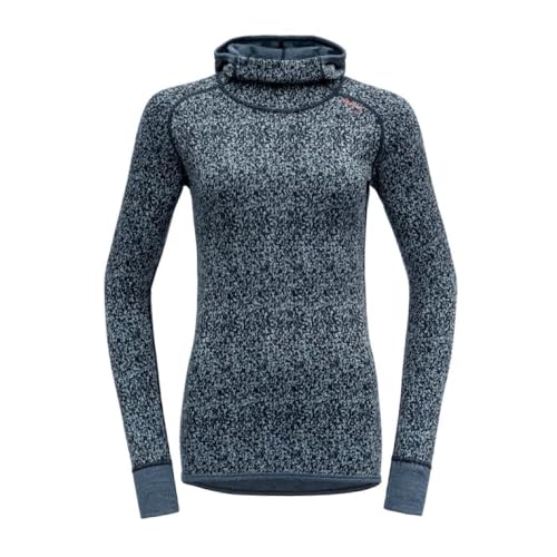 Devold Damen Kvitegga Merino 230 Hoodie, Tinte, M von Devold