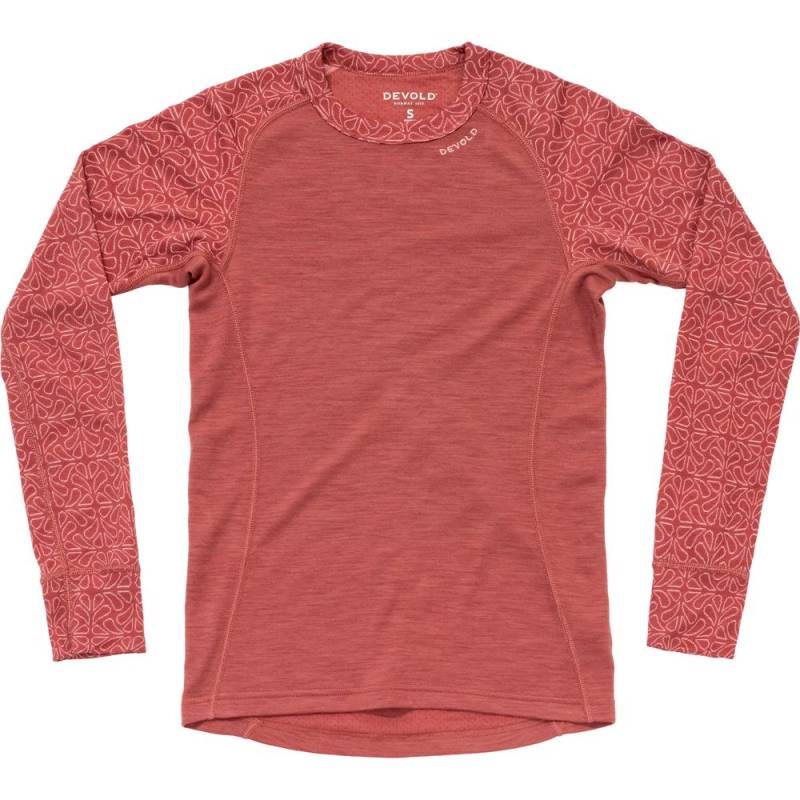 Devold Duo Active 205 Damen Merino Funktionsshirt marsala L von Devold