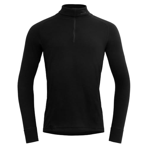 Devold Duo Active Merino 205 Z.Neck Man Black - M von Devold