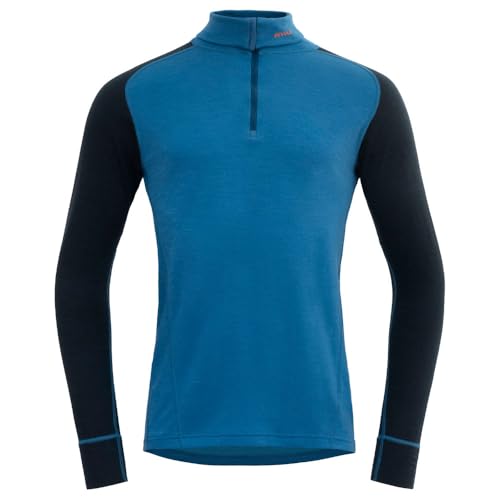 Devold Duo Active Merino 205 Z.Neck Man Blue/Ink - M von Devold