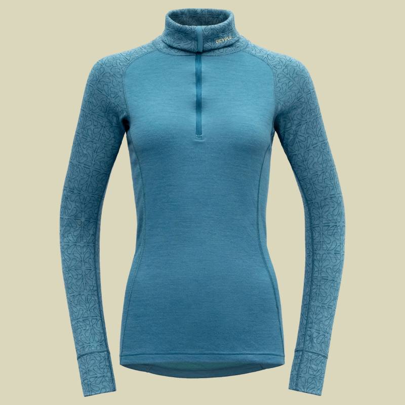 Duo Active Merino 205 Zip Neck Woman Größe XL Farbe moon von Devold