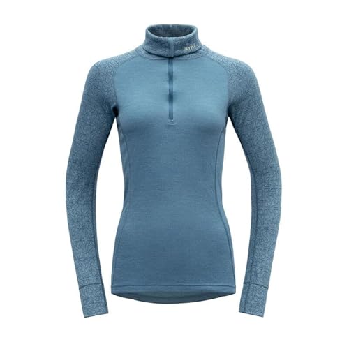Devold Duo Active Merino 205 Zip Neck Woman Größe XL moon von Devold