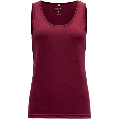 Devold Eika Singlet Women Größe M Beetroot von Devold