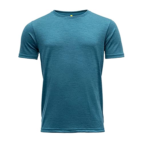 Devold Eika T-Shirt Herren blau von Devold