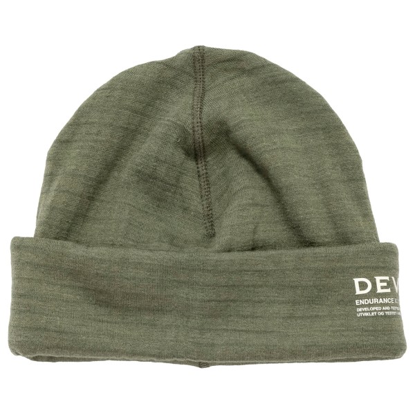 Devold - Endurance Merino Beanie - Mütze Gr 58 cm oliv von Devold