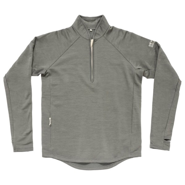 Devold - Endurance Merino Zip - Merinopullover Gr L grau von Devold