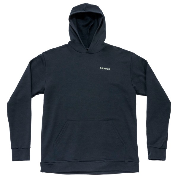 Devold - Everyday Hoodie - Merinohoodie Gr M blau von Devold
