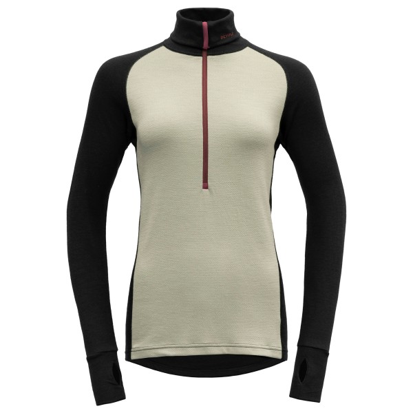 Devold - Expedition Woman Zip Neck - Merinounterwäsche Gr XS schwarz von Devold