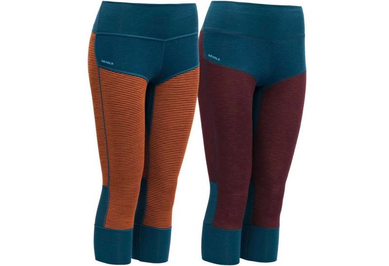 Devold Funktionshose DEVOLD Tuvegga Merino 3/4 Longs Wmn - 3/4 Merinowoll-Unterhose von Devold