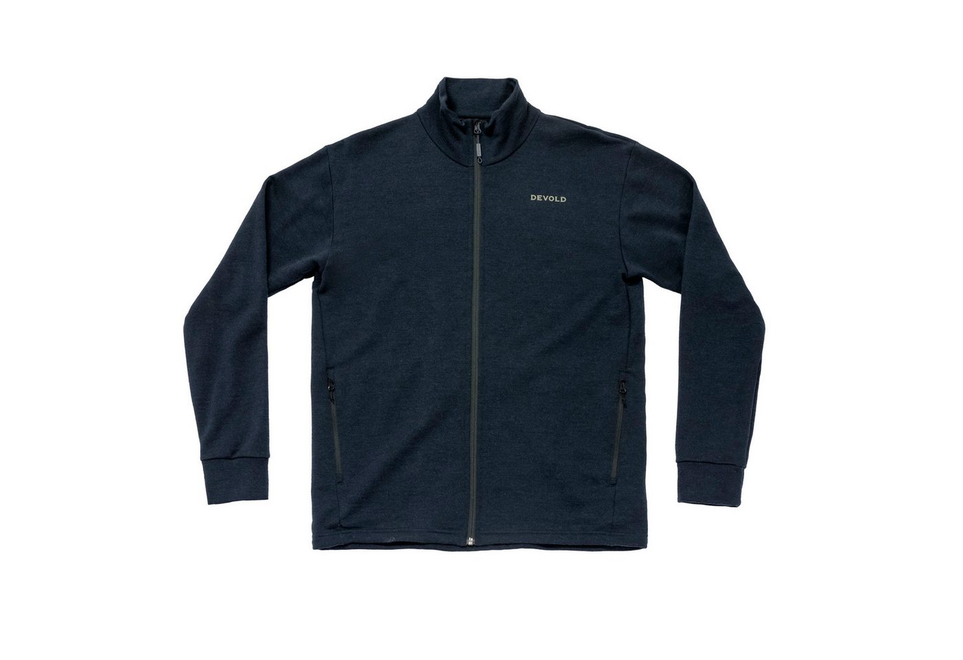 Devold Funktionsjacke EVERYDAY JACKET Herren Merino- Zip-Jacke schwarz von Devold