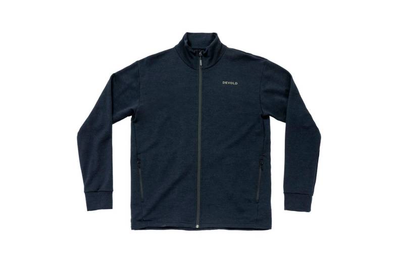 Devold Funktionsjacke EVERYDAY JACKET Herren Merino- Zip-Jacke schwarz von Devold