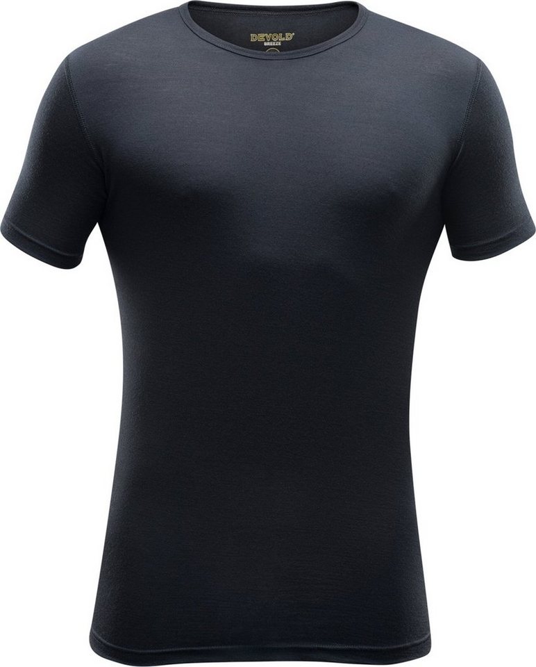 Devold Funktionsunterhemd Brezze - Herren T-Shirt - schwarz von Devold