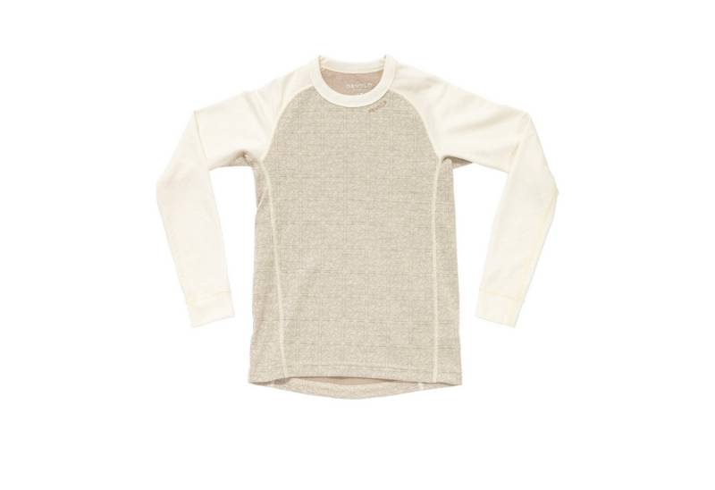 Devold Funktionsunterhemd DUO ACTIVE MERINO SHIRT JR - RAW WHITE von Devold