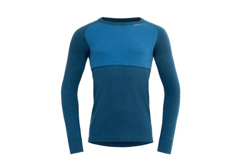 Devold Funktionsunterhemd EXPEDITION MERINO SILK Herren Funktionsunterhemd blau von Devold