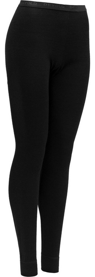 Devold Funktionsunterhose DUO ACTIVE MERINO 205 Damen lange Funktionsunterhose schwarz von Devold