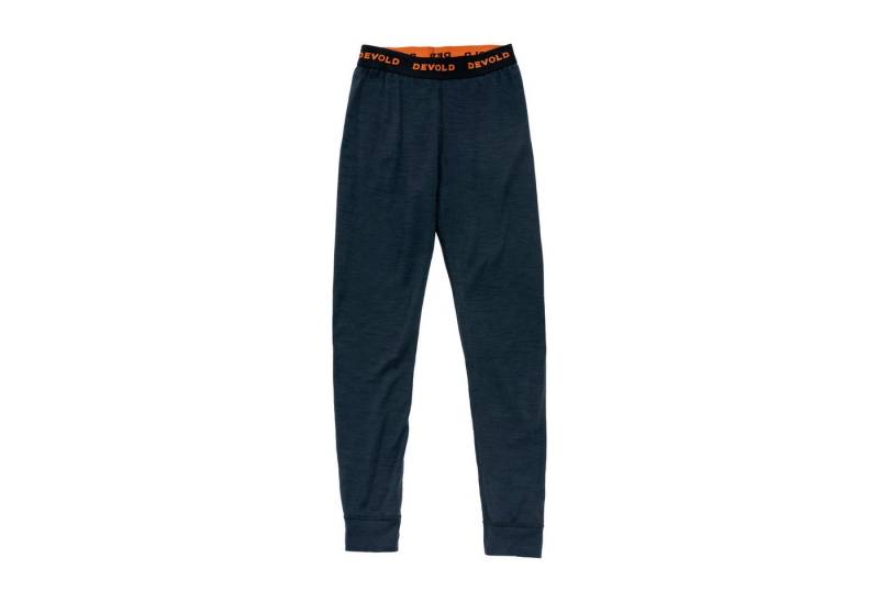 Devold Funktionsunterhose DUO ACTIVE MERINO LONGS JR - INK von Devold