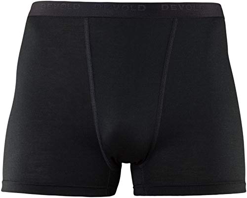 Devold Herren Boxershorts, Schwarz, L von Devold