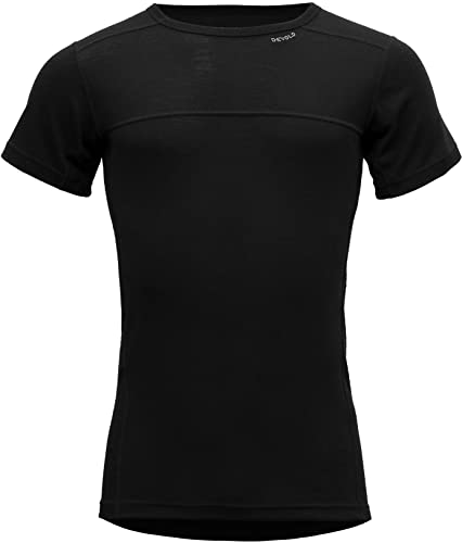 Devold Herren Lauparen Merino 190 T-Shirt Tshirt, schwarz, M von Devold