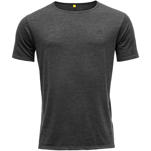 Devold Herren Valldal Merino 130 T-Shirt, Anthracite, XL von Devold