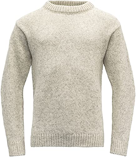 Devold Nansen Sweater Crew Neck, XXL, Grey Melange 770A von Devold