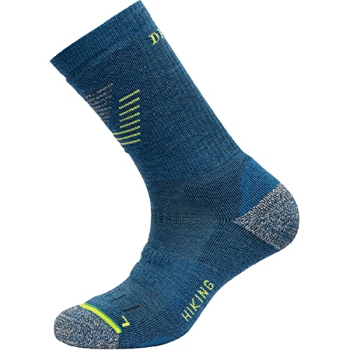 Devold Hiking Merino Medium Sock Blau - Merino Leichte komfortable Bergsport Merinosocken, Größe 38-40 - Farbe Skydive von Devold