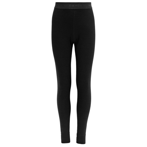 Devold - Junior Duo Active Merino Longs - Merinounterwäsche Gr 12 Years schwarz von Devold