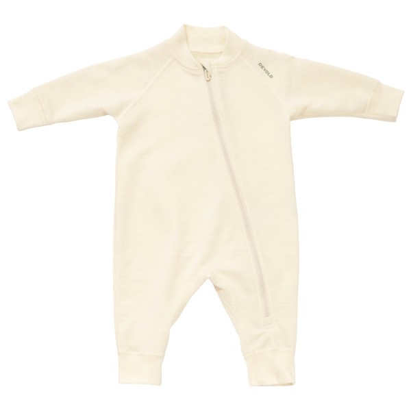Devold - Kid's Nibba Merino Playsuit - Merinounterwäsche Gr 80 weiß von Devold