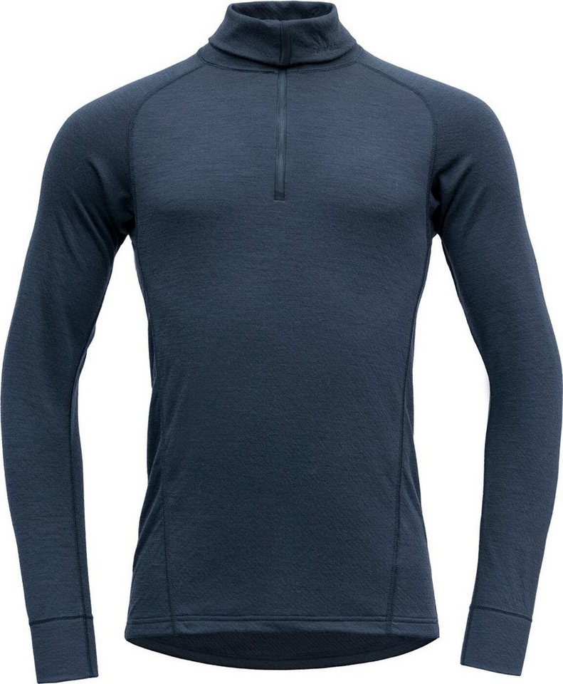 Devold Langarmshirt DUO ACTIVE MERINO 205 Z.NECK MAN INK von Devold