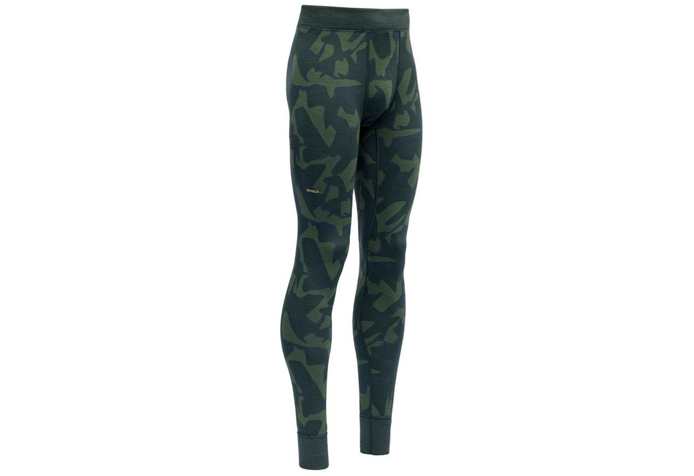 Devold Lange Unterhose KVITEGGA MAN LONG JOHNS WOODS lange Multisportunterhose Herren grün von Devold