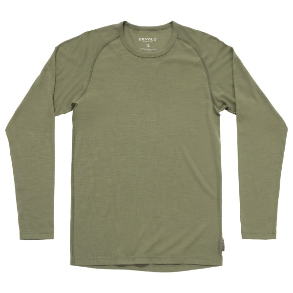 Devold - Lauparen Merino 190 Base Shirt - Merinounterwäsche Gr XXL oliv von Devold