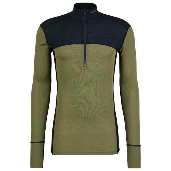 Devold - Lauparen Merino 190 Zip Neck - Merinounterwäsche Gr XL oliv von Devold