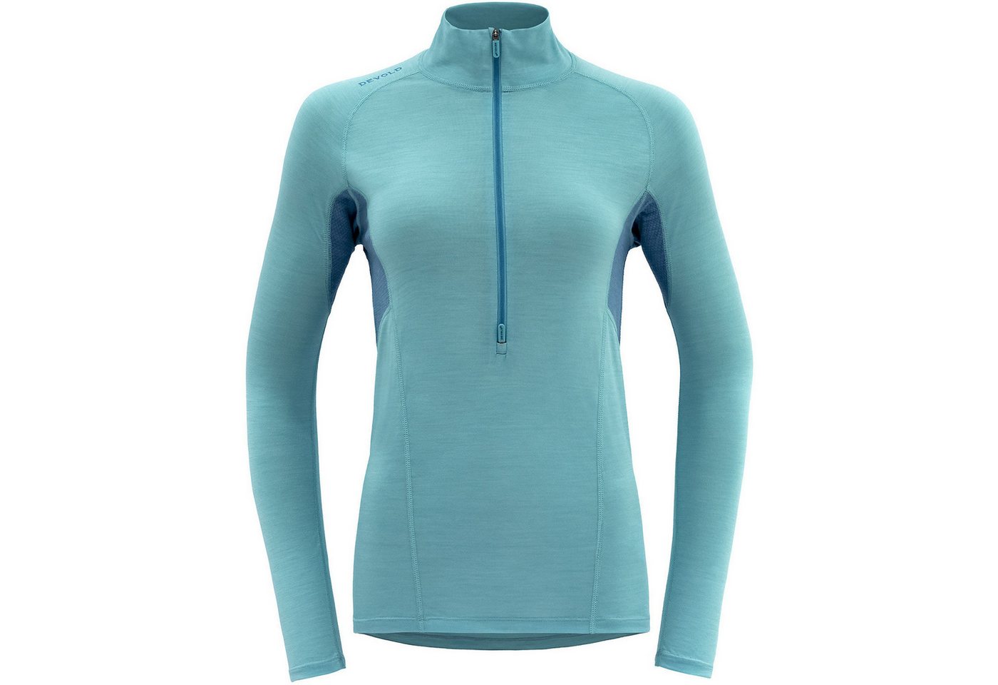 Devold Longsleeve Rollkragen W RUNNING MERINO 130 ZIP NECK von Devold